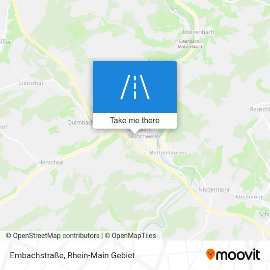 Embachstraße map