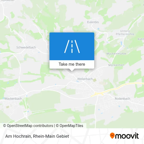 Am Hochrain map
