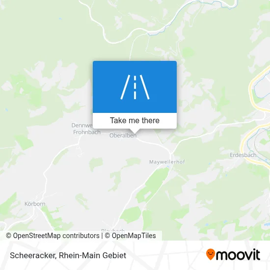 Scheeracker map