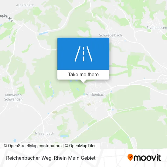 Reichenbacher Weg map