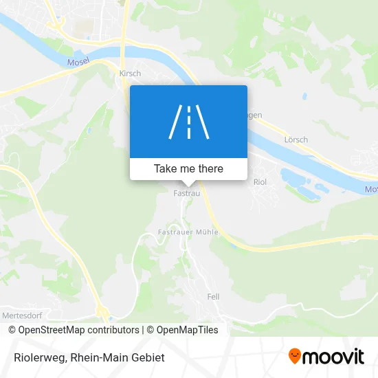 Riolerweg map