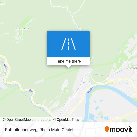 Rothhildchenweg map