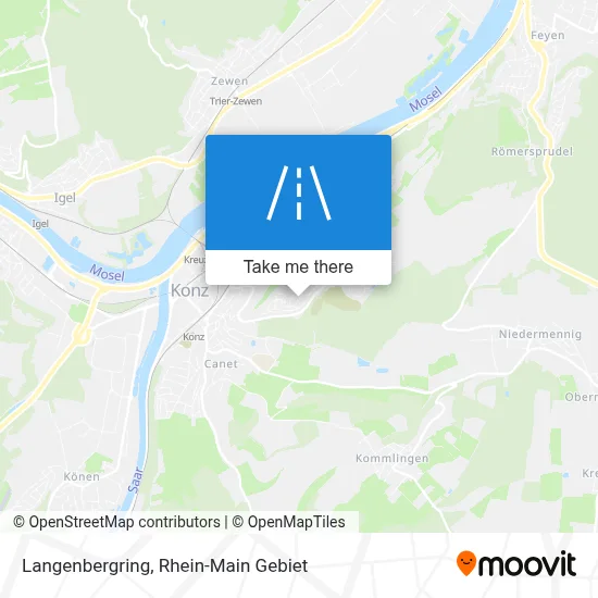 Langenbergring map