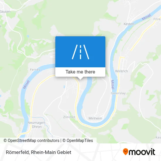 Römerfeld map