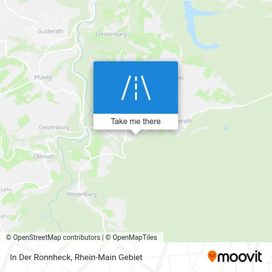 In Der Ronnheck map