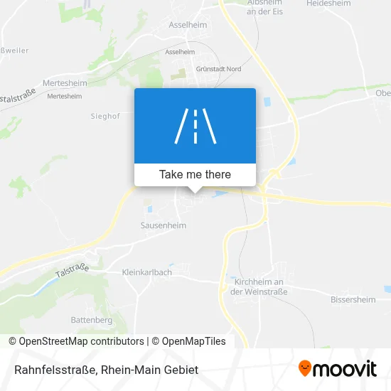 Rahnfelsstraße map