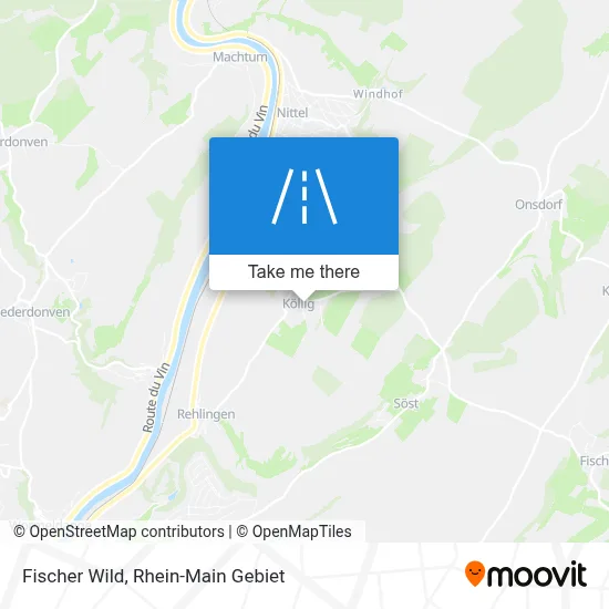 Fischer Wild map