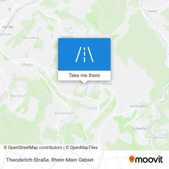 Theoderich-Straße map