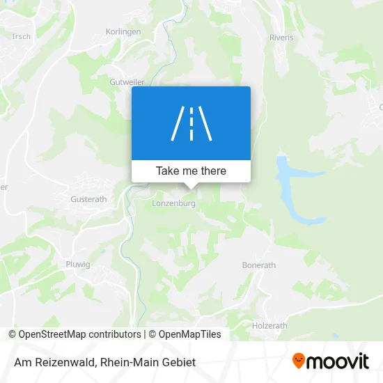 Am Reizenwald map