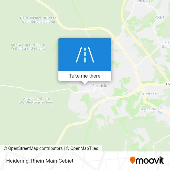 Heidering map