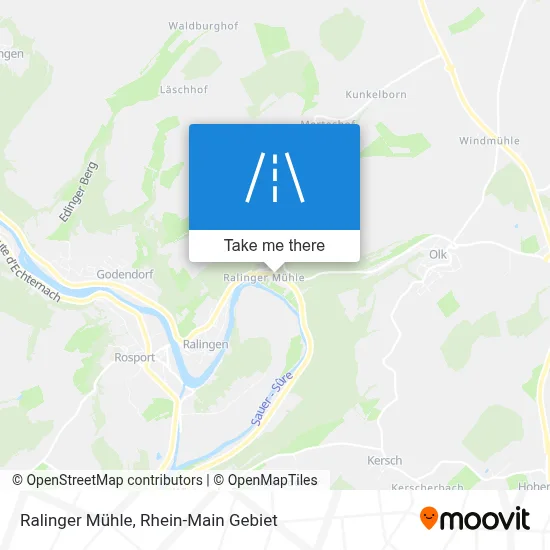 Ralinger Mühle map