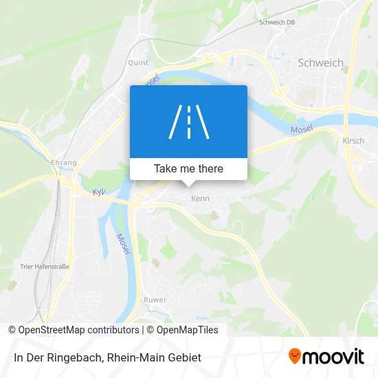 In Der Ringebach map