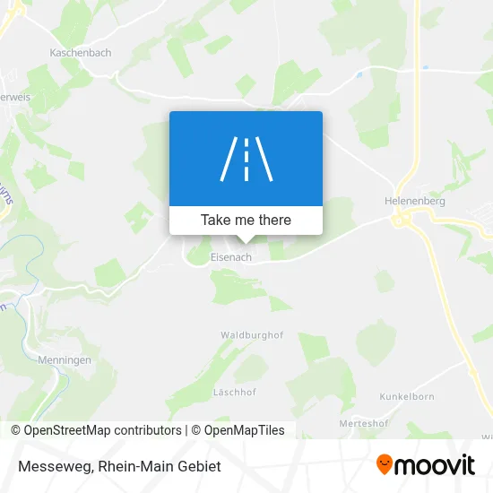 Messeweg map