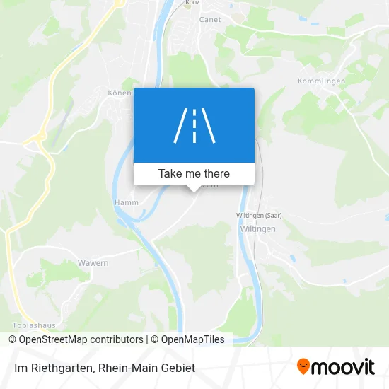 Im Riethgarten map