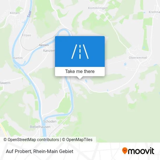 Auf Probert map