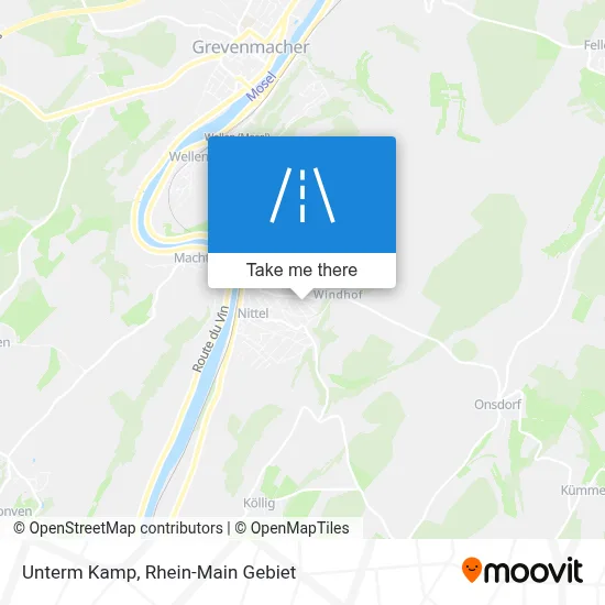 Unterm Kamp map