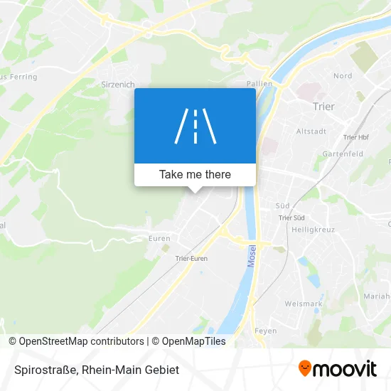Spirostraße map