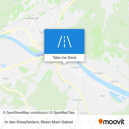 In den Kreuzfeldern map