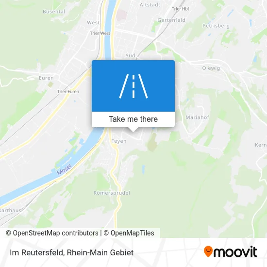 Im Reutersfeld map