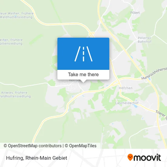 Hufring map