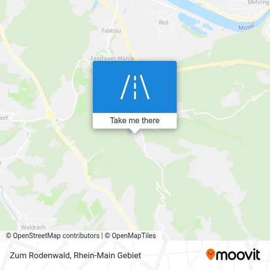 Zum Rodenwald map