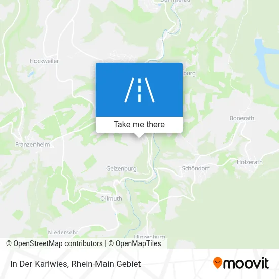 In Der Karlwies map