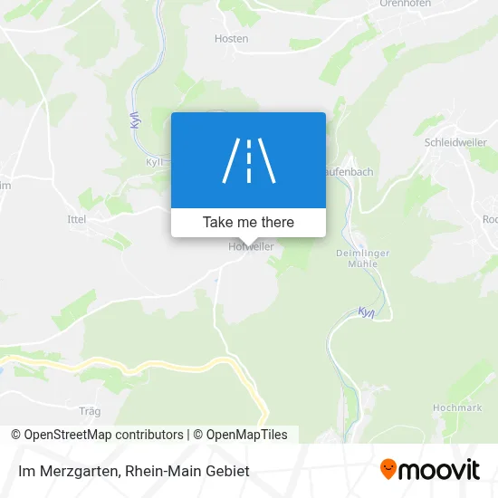 Im Merzgarten map