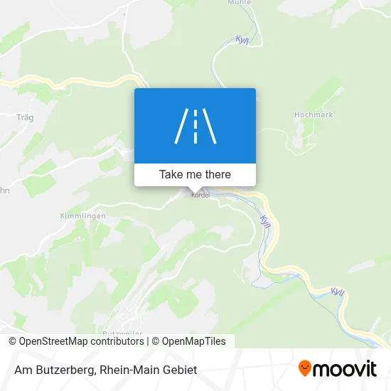 Am Butzerberg map