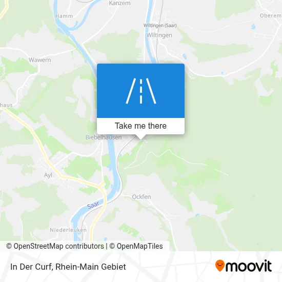 In Der Curf map