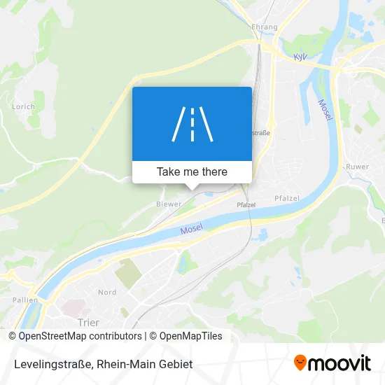 Levelingstraße map