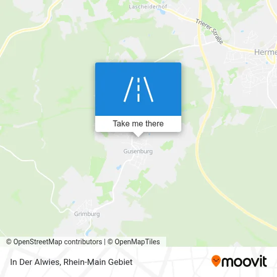 In Der Alwies map