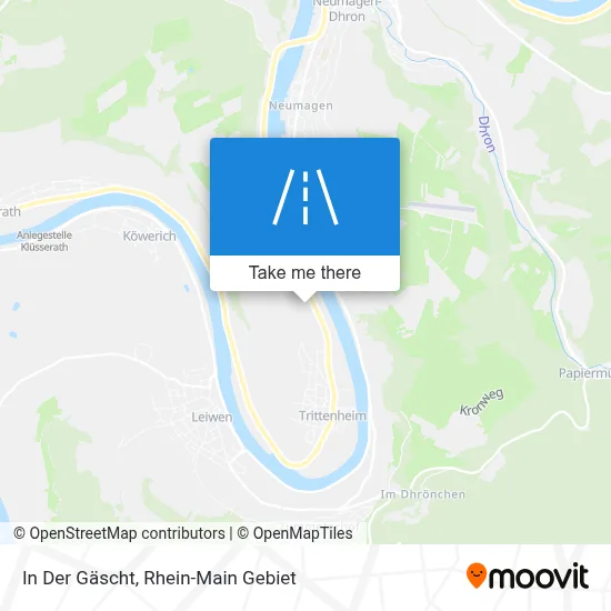 In Der Gäscht map