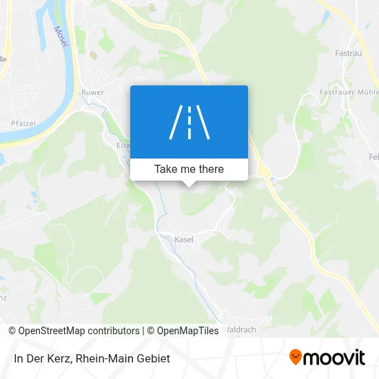In Der Kerz map