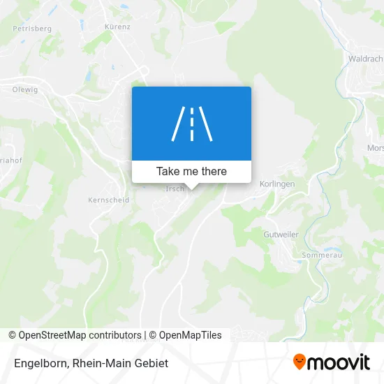 Engelborn map