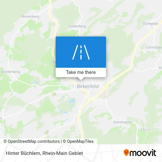 Hinter Büchlem map