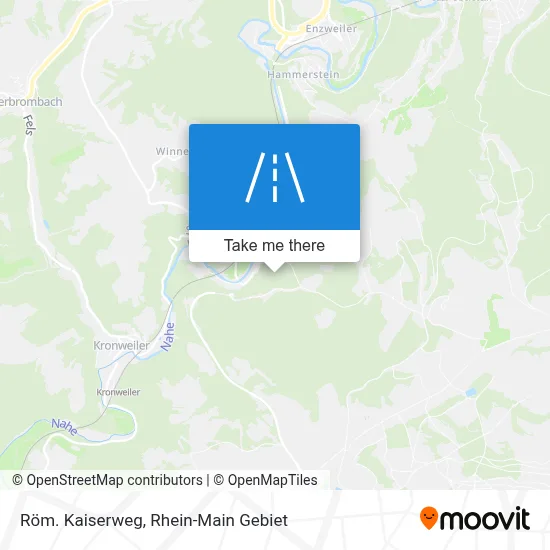 Röm. Kaiserweg map