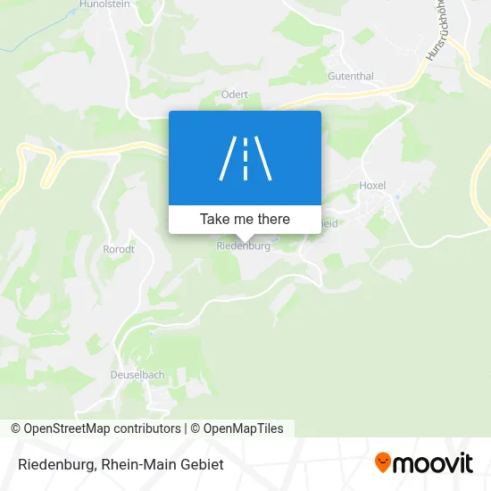 Riedenburg map