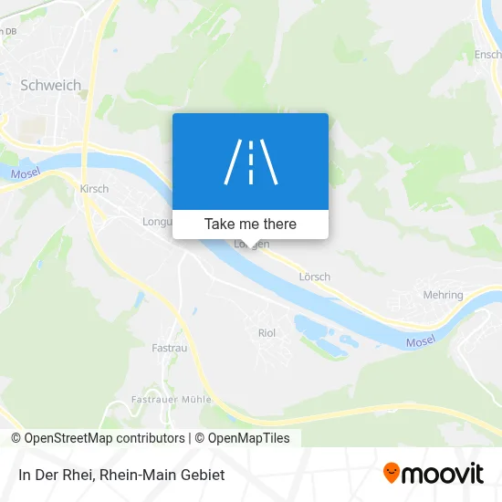 In Der Rhei map