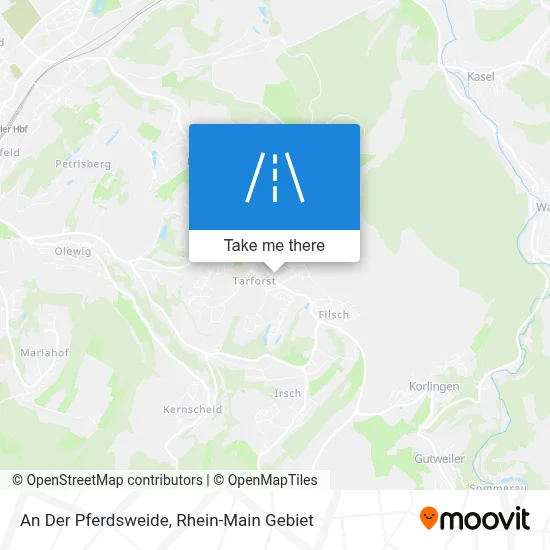 An Der Pferdsweide map