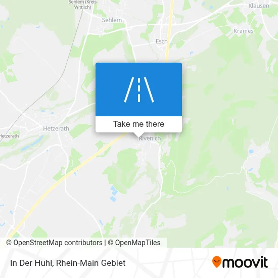 In Der Huhl map