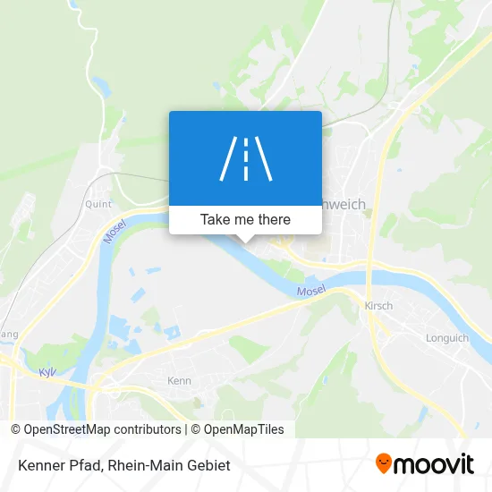 Kenner Pfad map