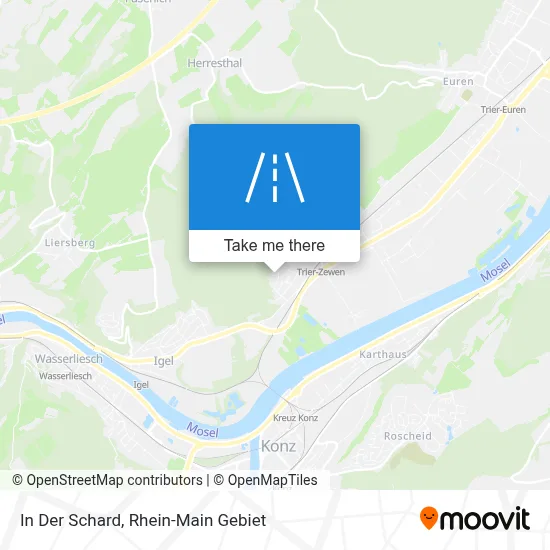 In Der Schard map