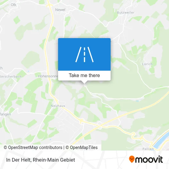 In Der Helt map