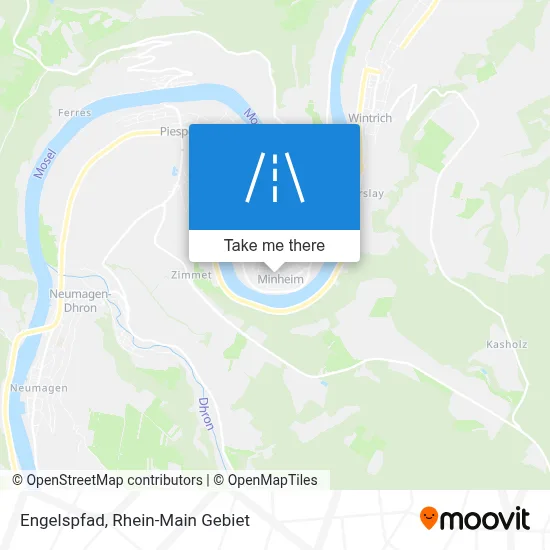 Engelspfad map