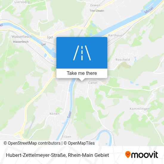 Hubert-Zettelmeyer-Straße map