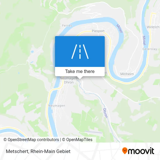 Metschert map