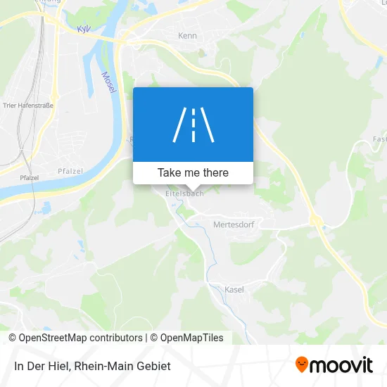 In Der Hiel map