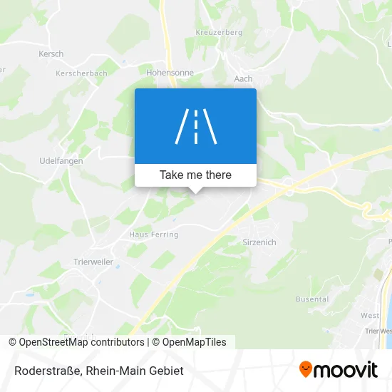 Roderstraße map