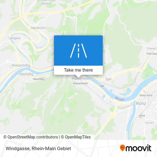 Windgasse map