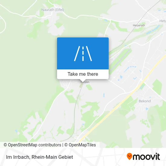 Im Irrbach map